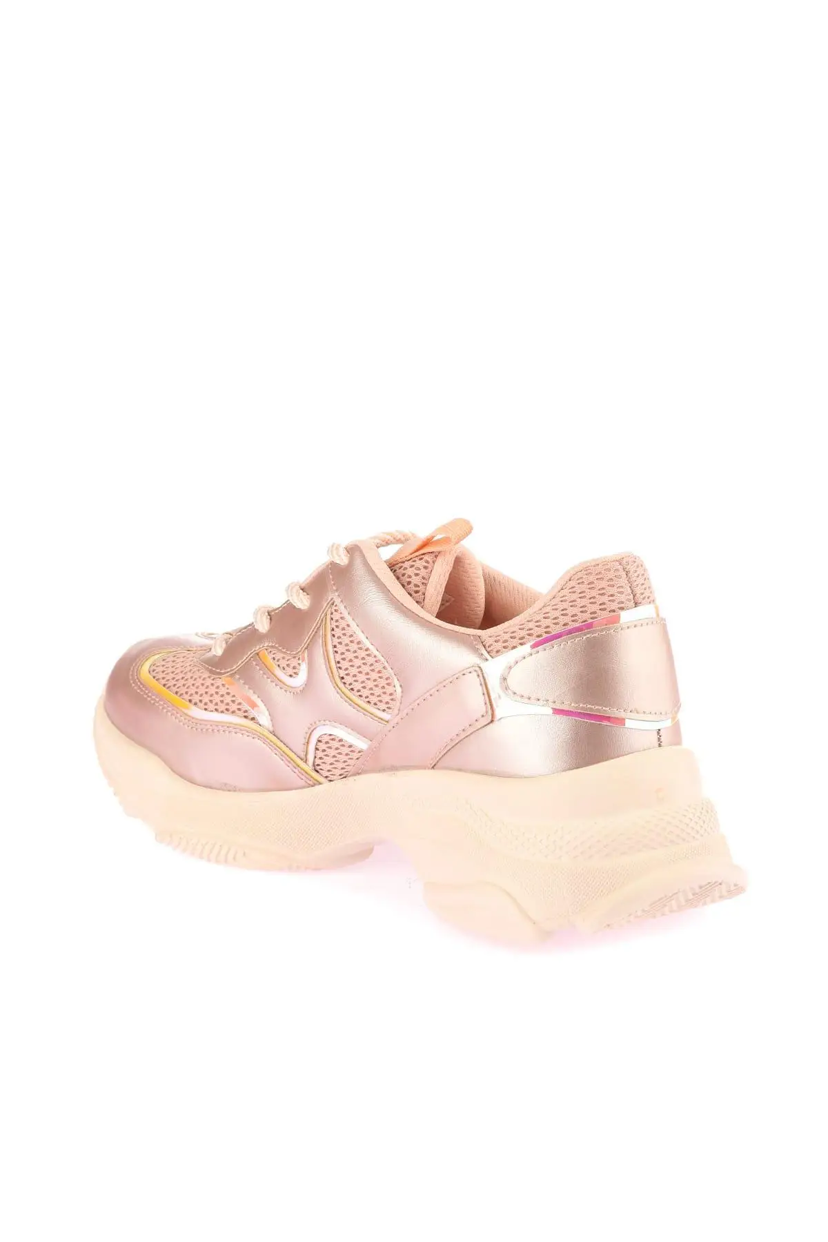 Soho/Очаровательные неоновые розовые золотые женские модные спортивные кроссовки