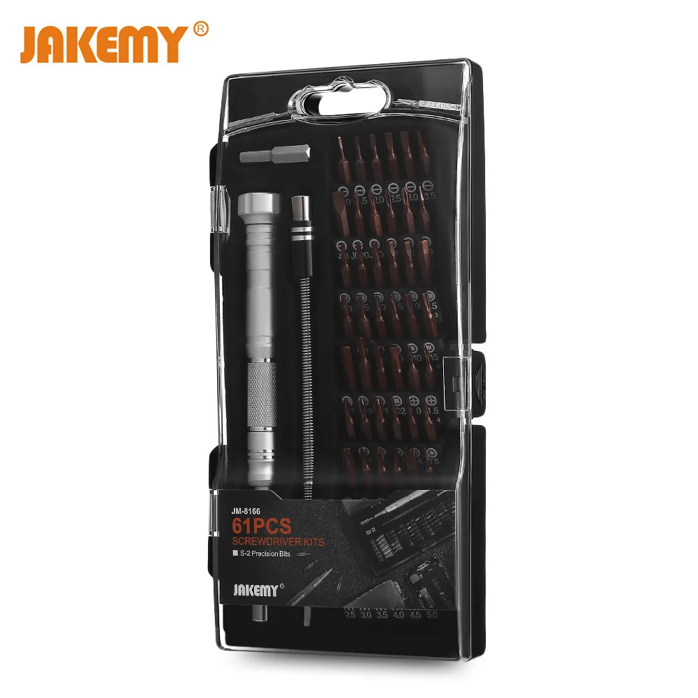 JM - 8166 61 In 1 Screwdriver Set Repair Tool With Precision Driver Portable Multifunctional Hand Sets For Repairing | Инструменты