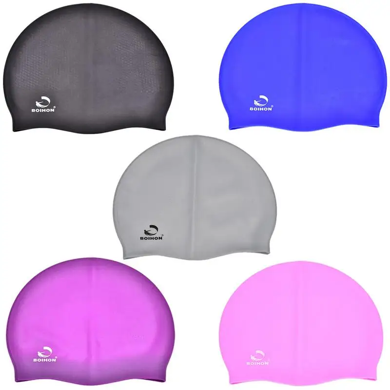 2 шт.. силиконовая шапочка для плавания взрослых дайвинг серфинг высокая эластичность Professional swim ming