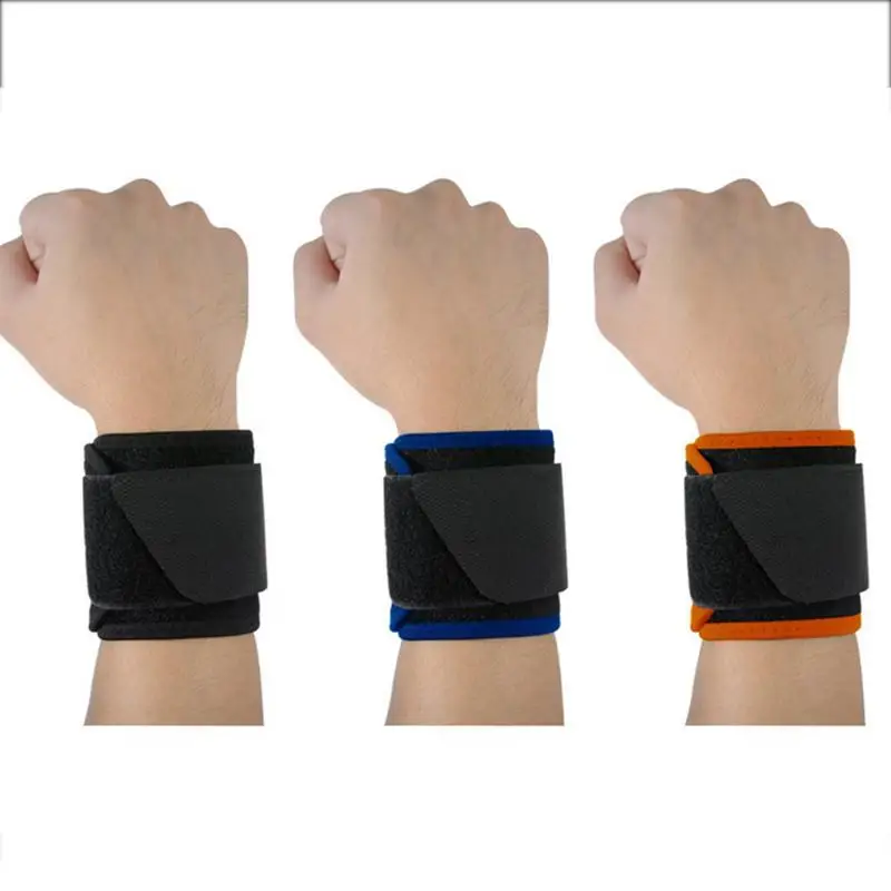 1 пара магнитных спортивных защитных наручных ремней двухслойный защитный