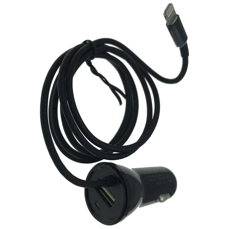 Аксессуары USB Автомобильное зарядное устройство для iPhone Samsung Быстрая зарядка