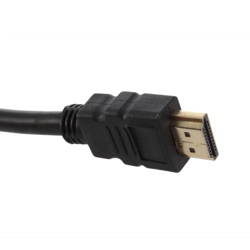Высокое качество HDMI папа к VGA D SUB 15 контактов Женский видео AV адаптер конвертер