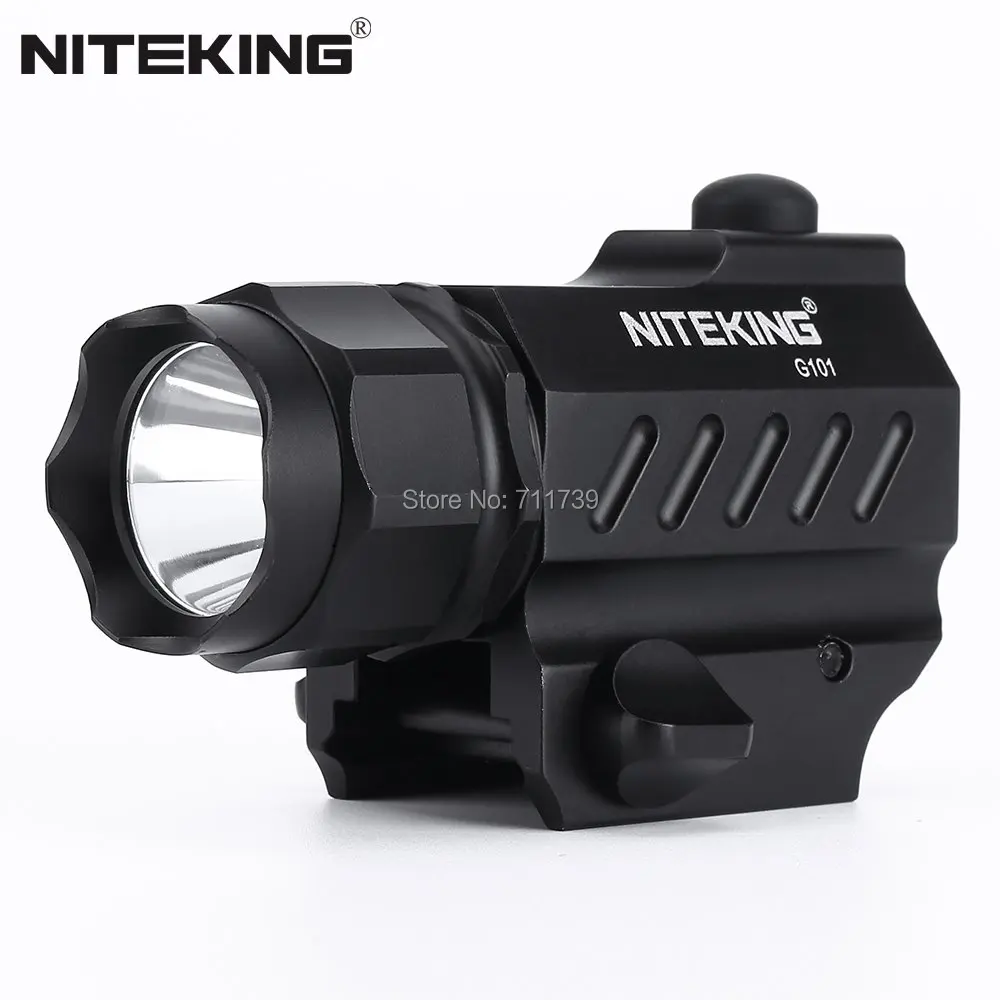NITEKING G101 тактический фонарь 2 режима 1600LM пистолет светильник погодостойкий ручной