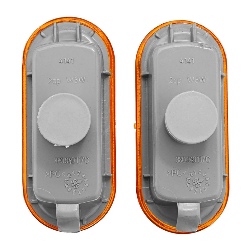 Автомобильная сигнальная лампа 2 шт. янтарные боковые габаритные огни для V-W G-olf