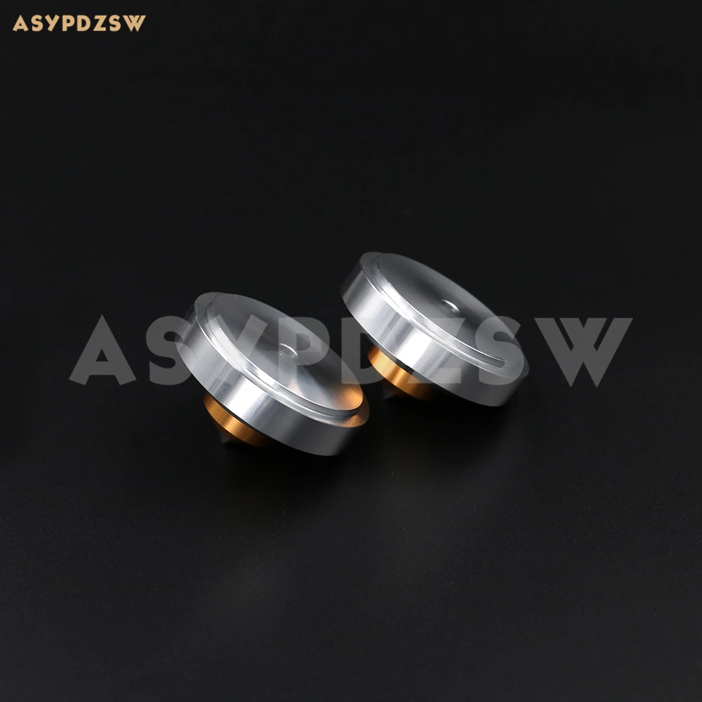 4PCS 44*26 Aluminum silver Power amplifier feet/Speaker shock pad/damping spikes/spike | Электроника