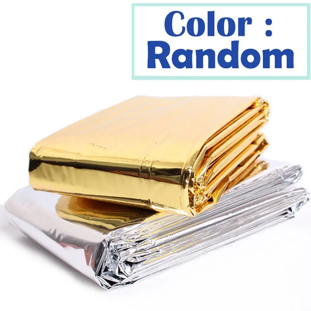 Новое напольное аварийное одеяло спасательное солнце случайное защитное