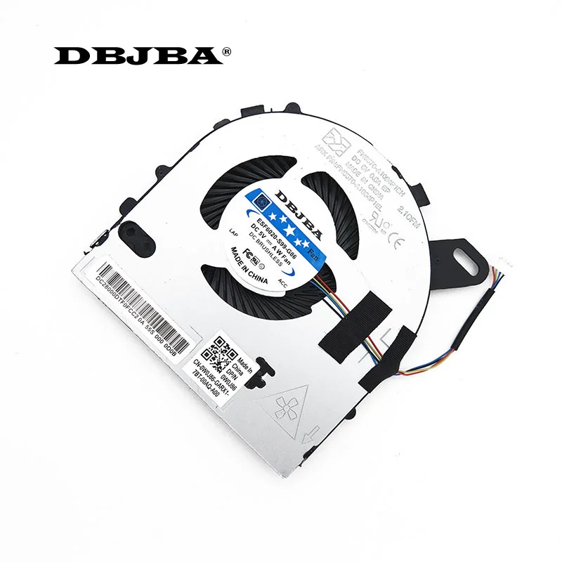 Новый вентилятор ЦП для Dell Inspiron 7560 V5568 V5468 CN-0W0J85 охлаждающий ноутбука | Компьютеры