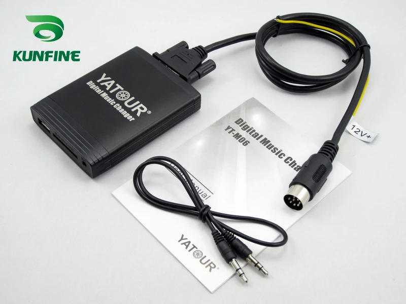 Автомобильный цифровой смены музыки USB SD Aux MP3 интерфейс стерео радио для Volvo hu