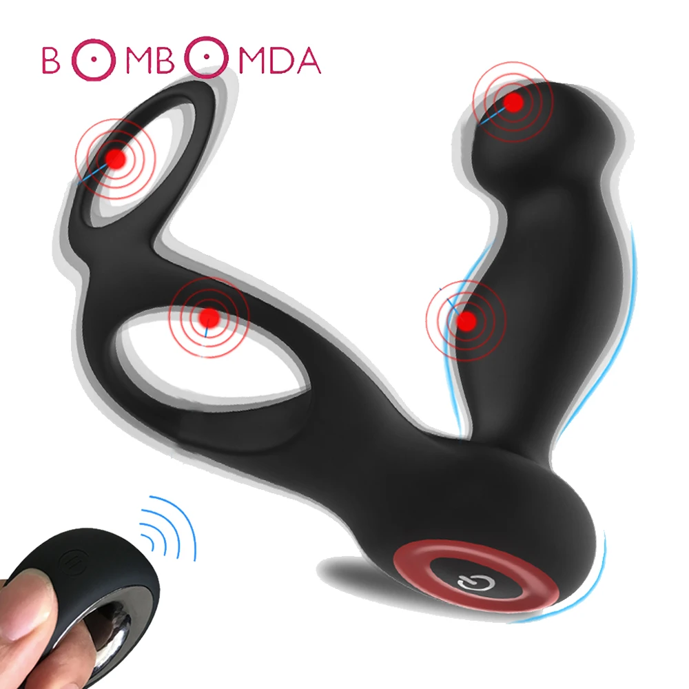 Мужской мастурбатор вибратор для мужской фаллоимитатор Анальная пробка USB