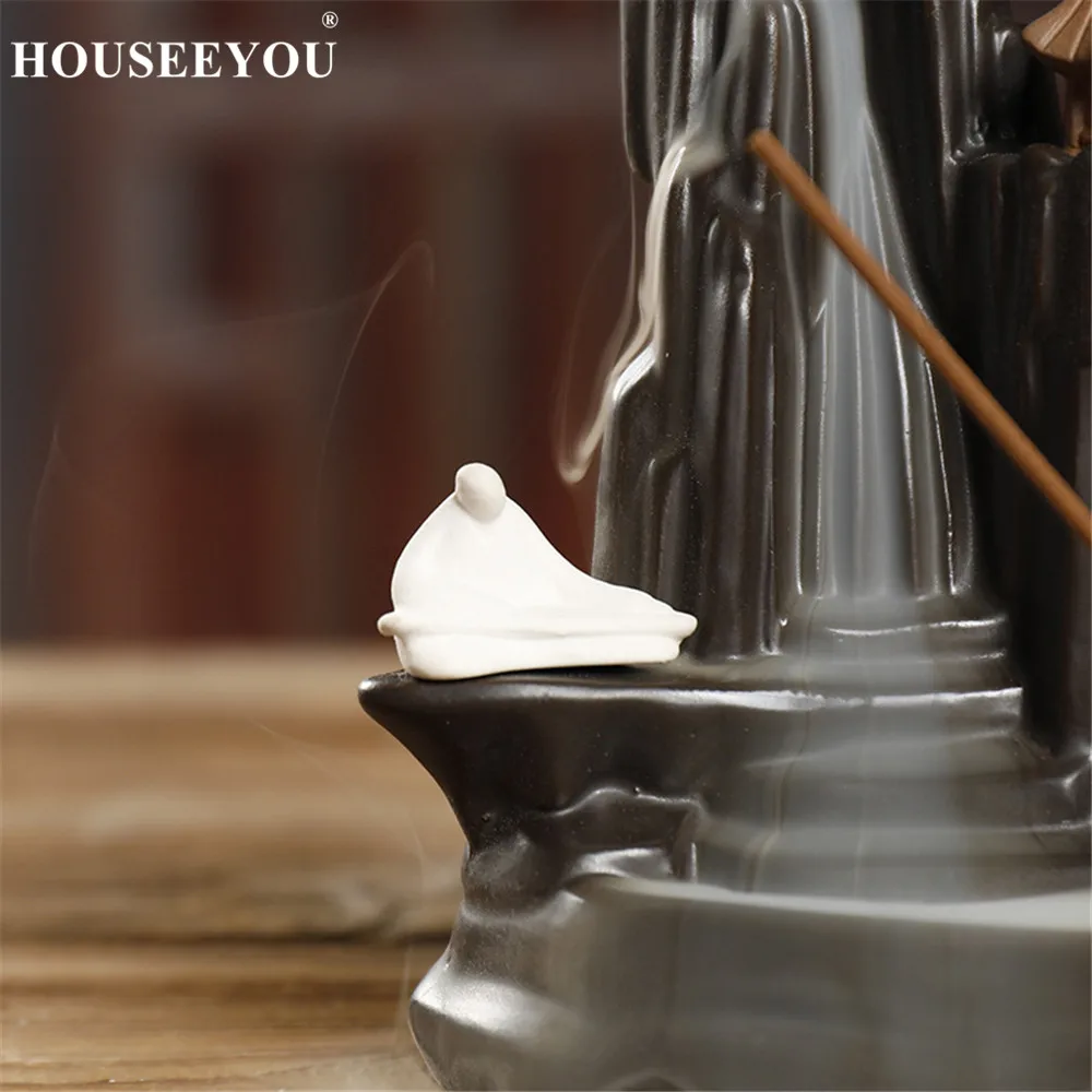 10 шт. конусы для благовоний и держатель палочек|Благовония курильницы| |