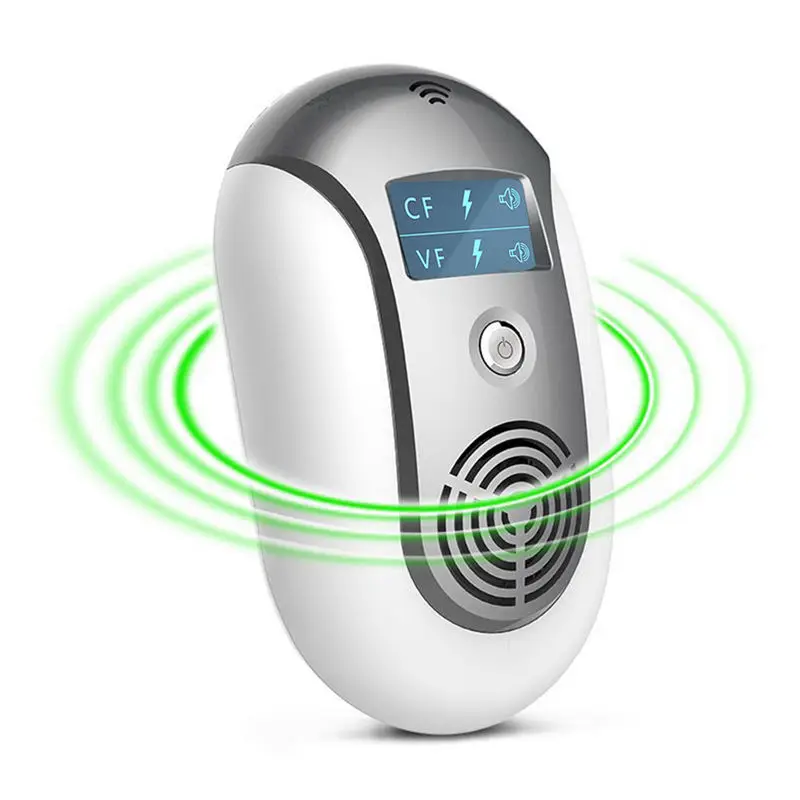 Электронный ультразвуковой отпугиватель вредителей домашний Отпугиватель от