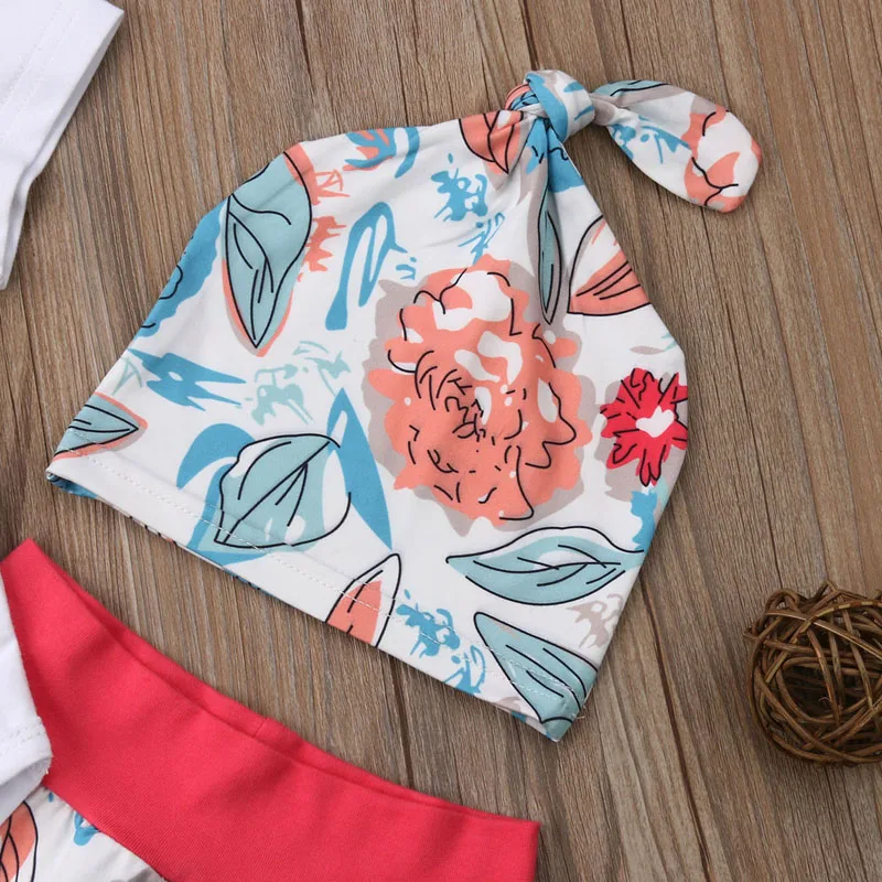 Pudcoco/Одежда для новорожденных девочек топы с короткими рукавами комбинезон