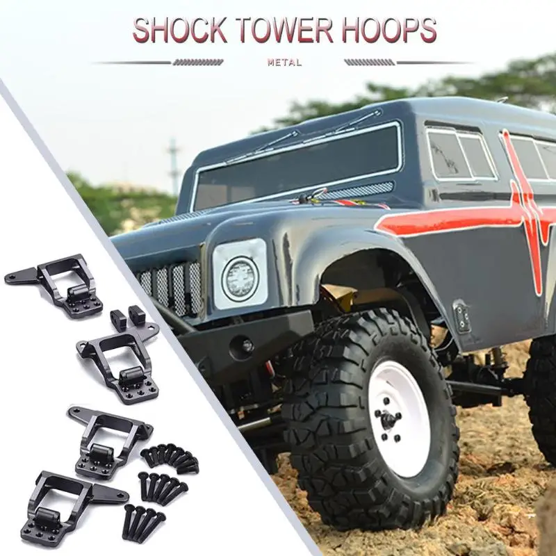 1 комплект гоночный автомобиль металл передняя/задняя ударная башня обручи