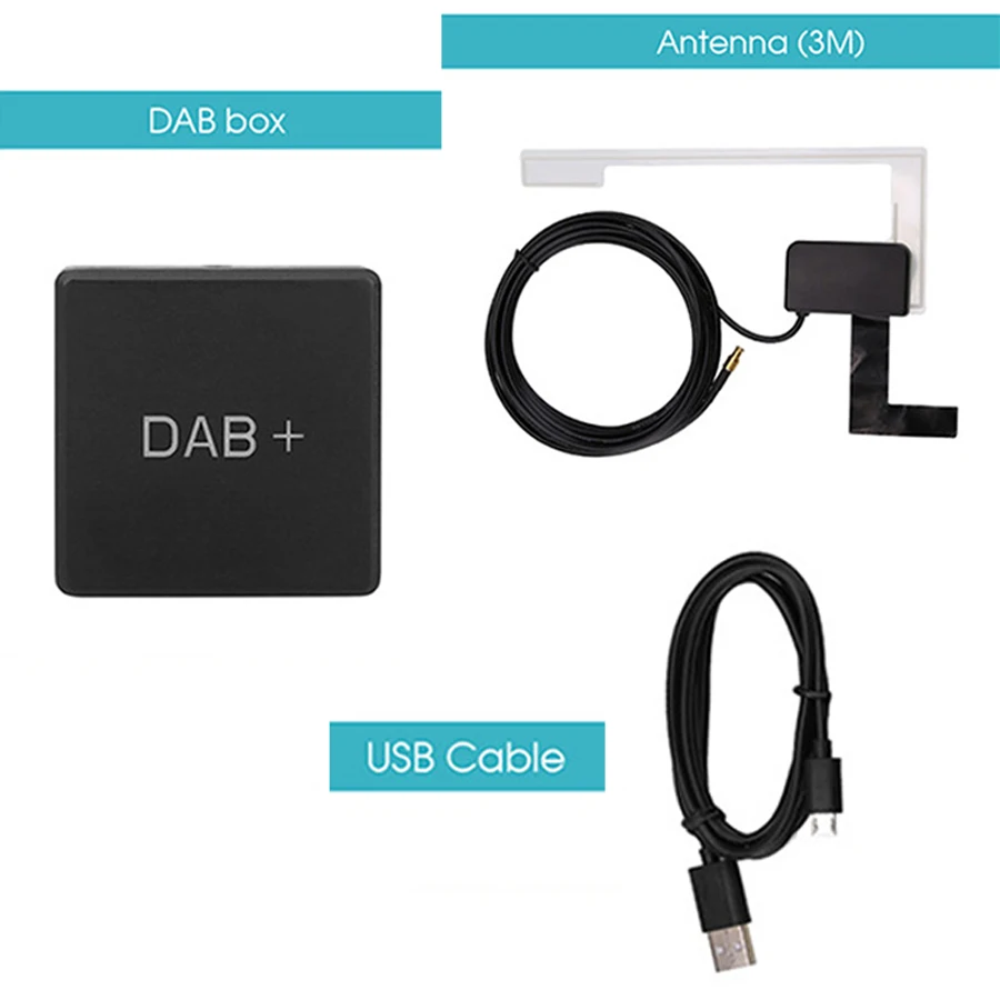 DAB + цифровой приемник аудио вещания USB адаптер цифровая антенна тюнер FM передача