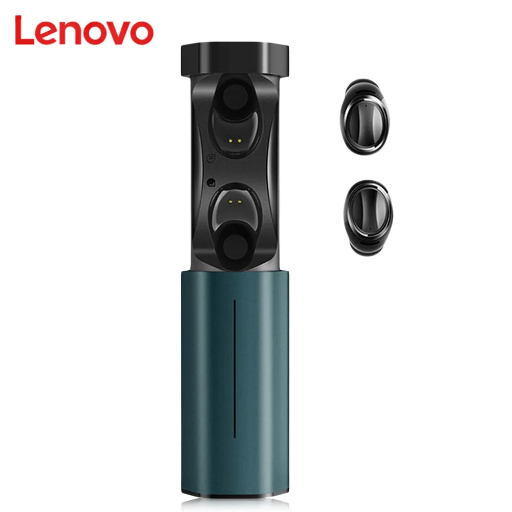TWS наушники Lenovo Air с микрофоном и зарядной док станцией|Наушники гарнитуры| |