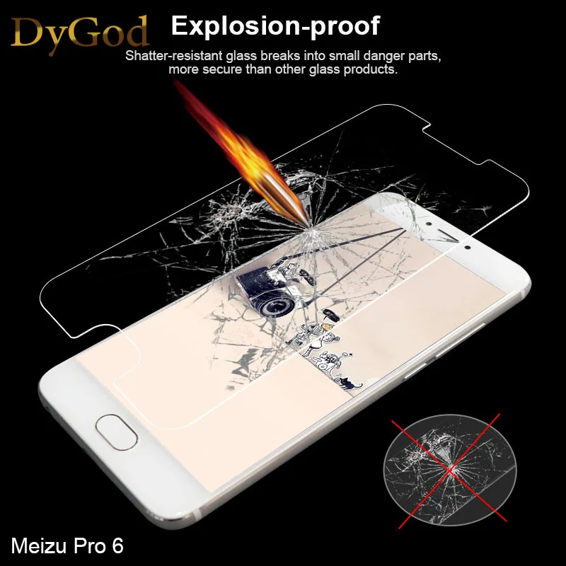 DyGod 5 дюймов для Meizu Note 2 закаленное стекло Защитная пленка экрана &quotдля Pro 6 замена
