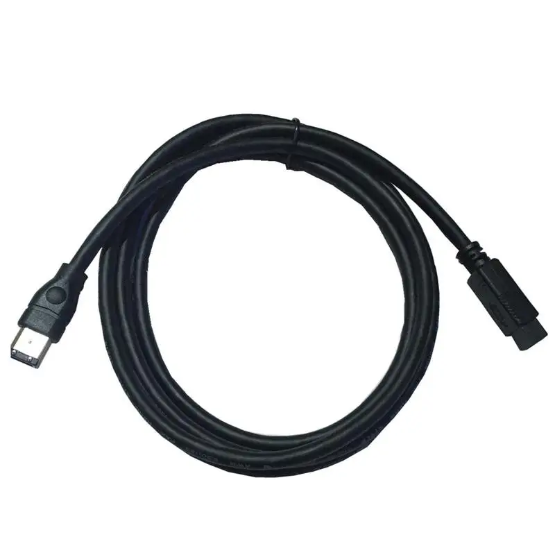 Премиум кабель Firewire 800 IEEE1394B 6 футов (1 8 м) черный 9 Pin to Male Male|Кабели передачи данных|