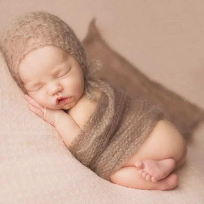 Реквизит для фотосъемки новорожденного ребенка с текстурой из вискозы|Гобелен| | - Фото №1