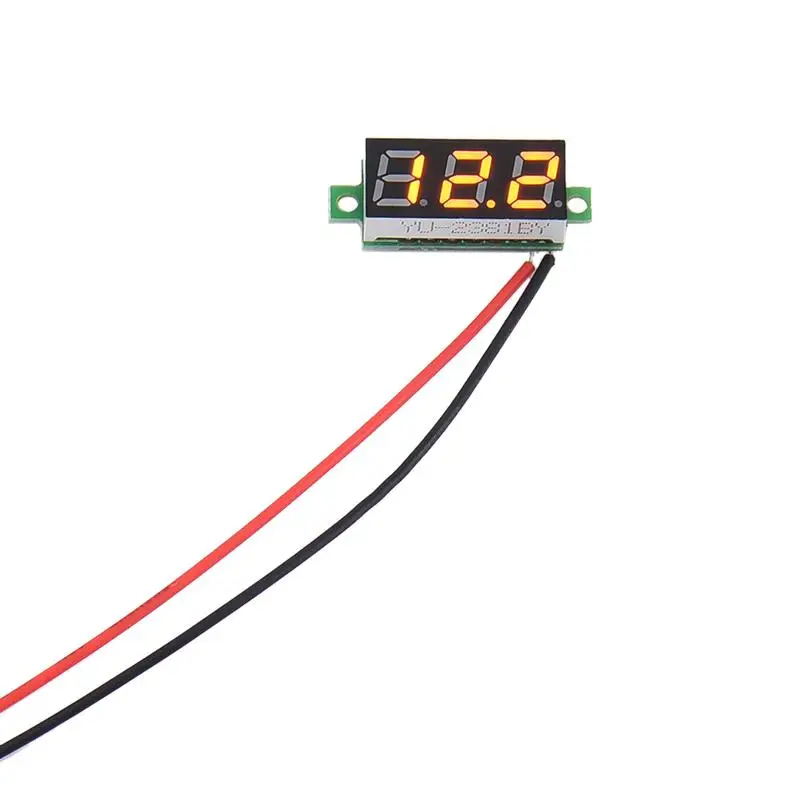 Цифровой измеритель напряжения светодиодный постоянный ток 0-10 в 0-30 0-100 0-300 0-600