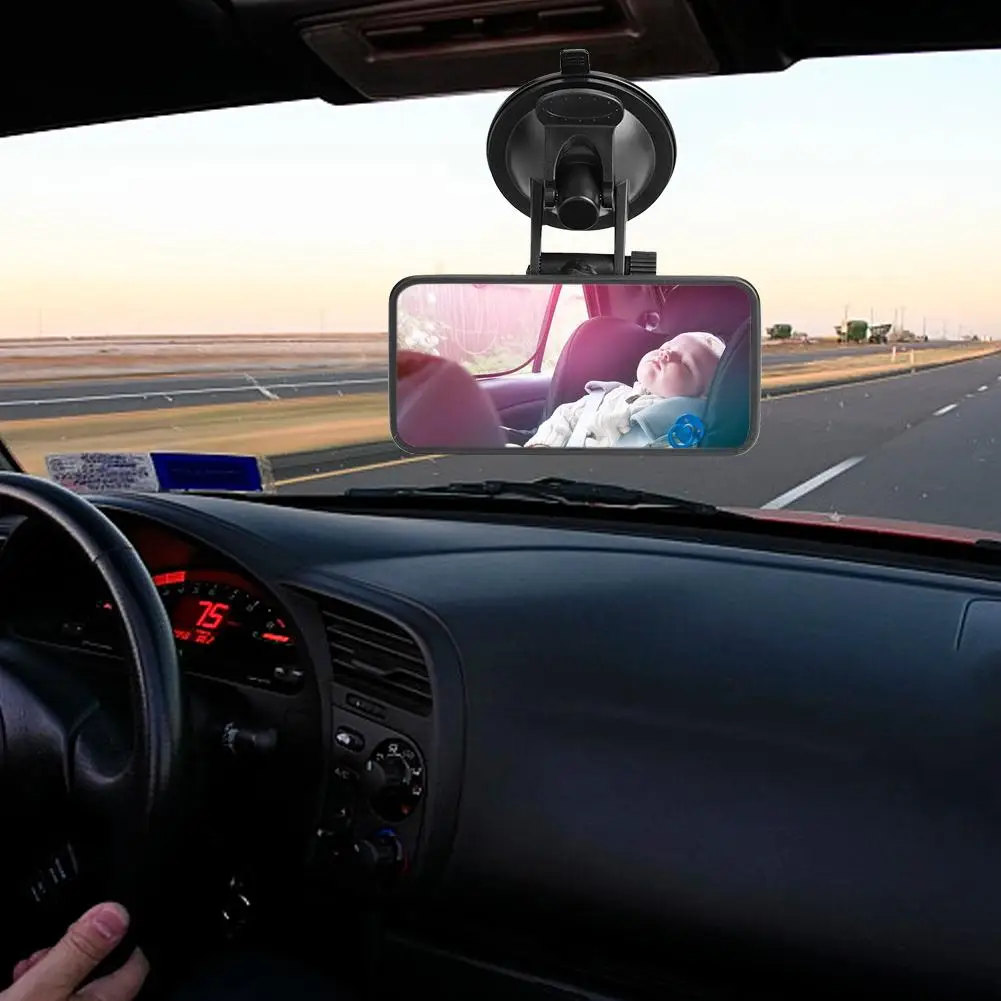 Универсальное Детское зеркало регулируемое заднего вида для салона автомобиля