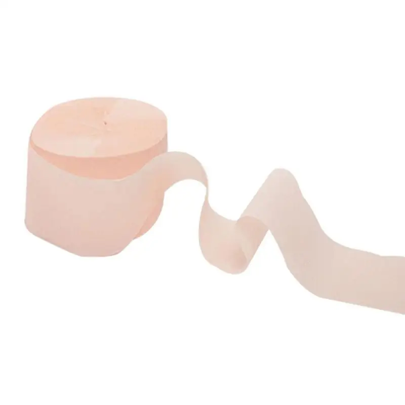 Длинные узкие ленты из крепированной бумаги возраст фон стены DIY руководство для