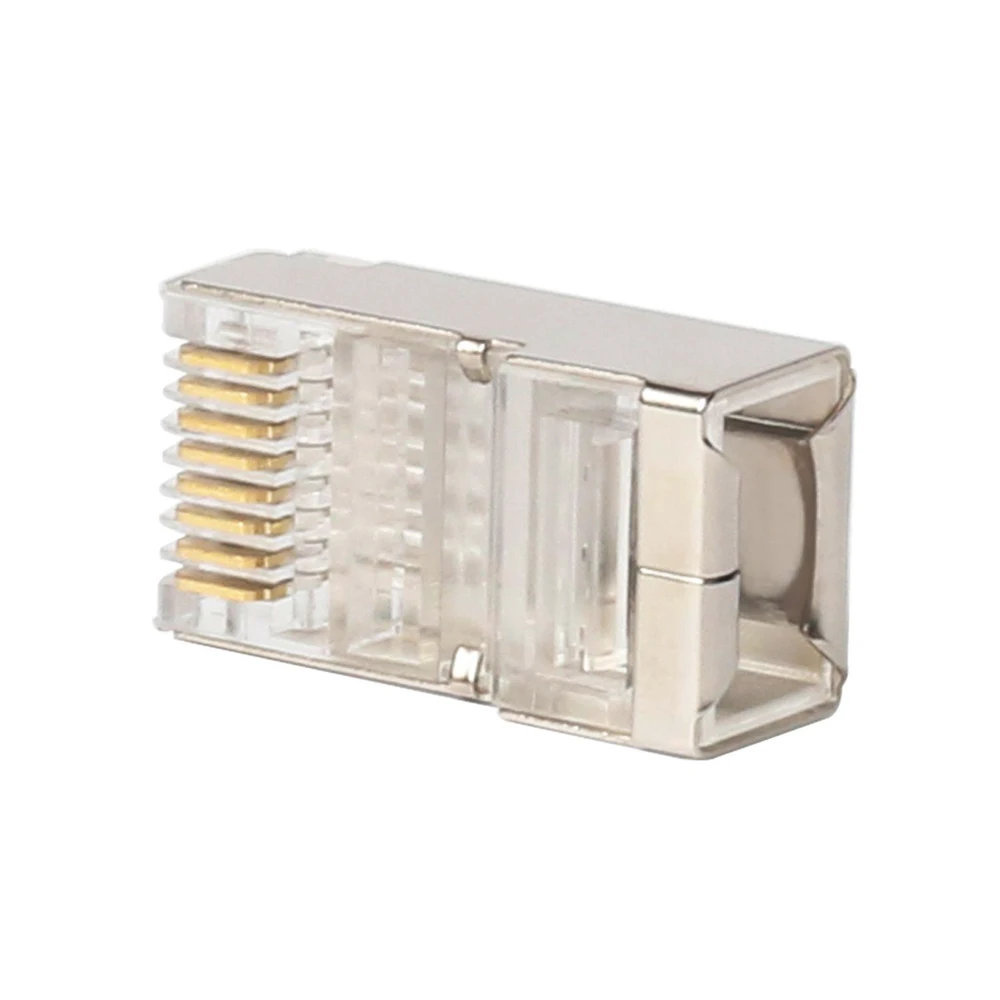 Xintylink ethernet Кабельный разъем rj45 штекер сеть lan cat5e 8p8c rg rj 45 stp экранированный rg45 cat 5