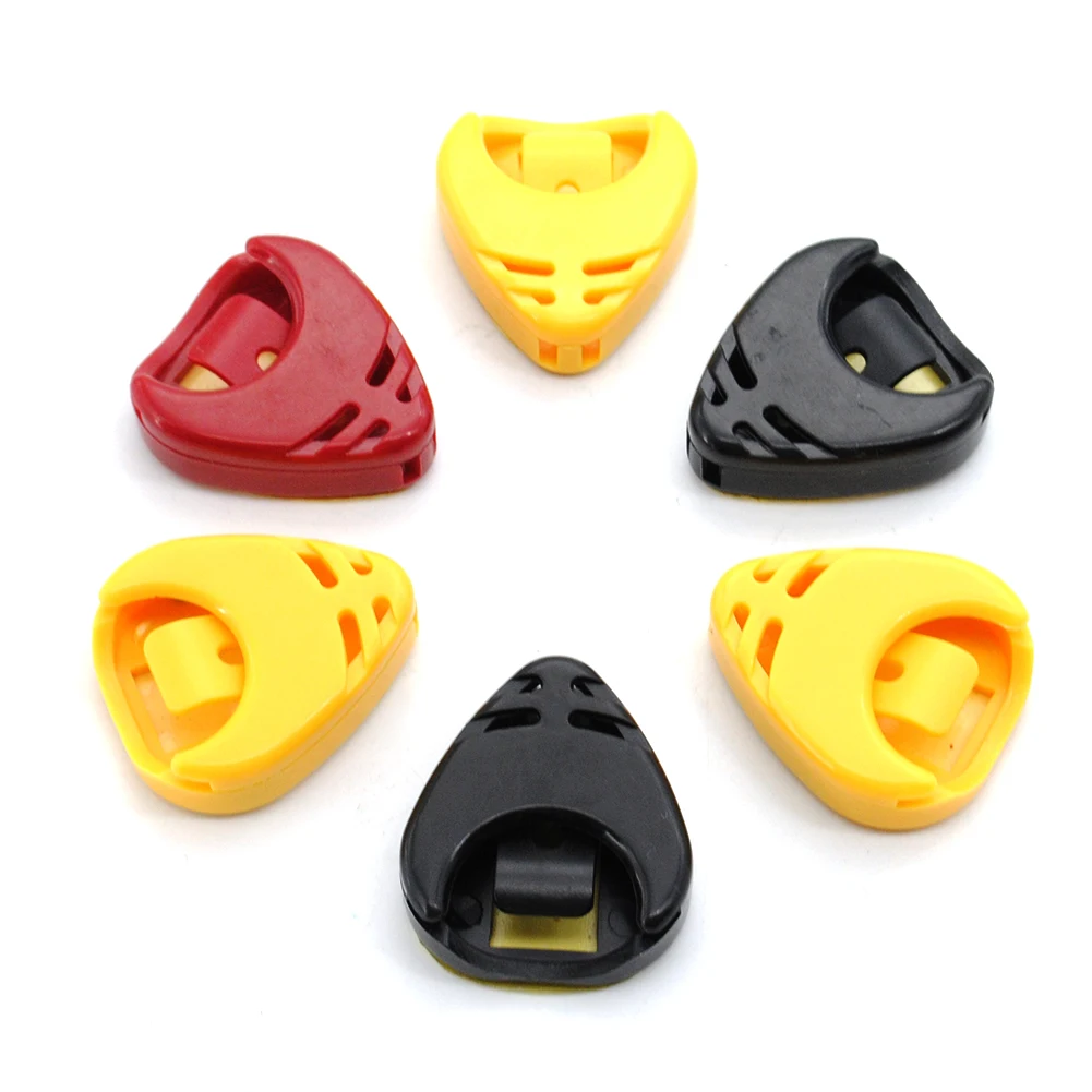 6Pcs Durable Plastic Guitar Pick Collection Holder Accessories Box | Игрушки и хобби