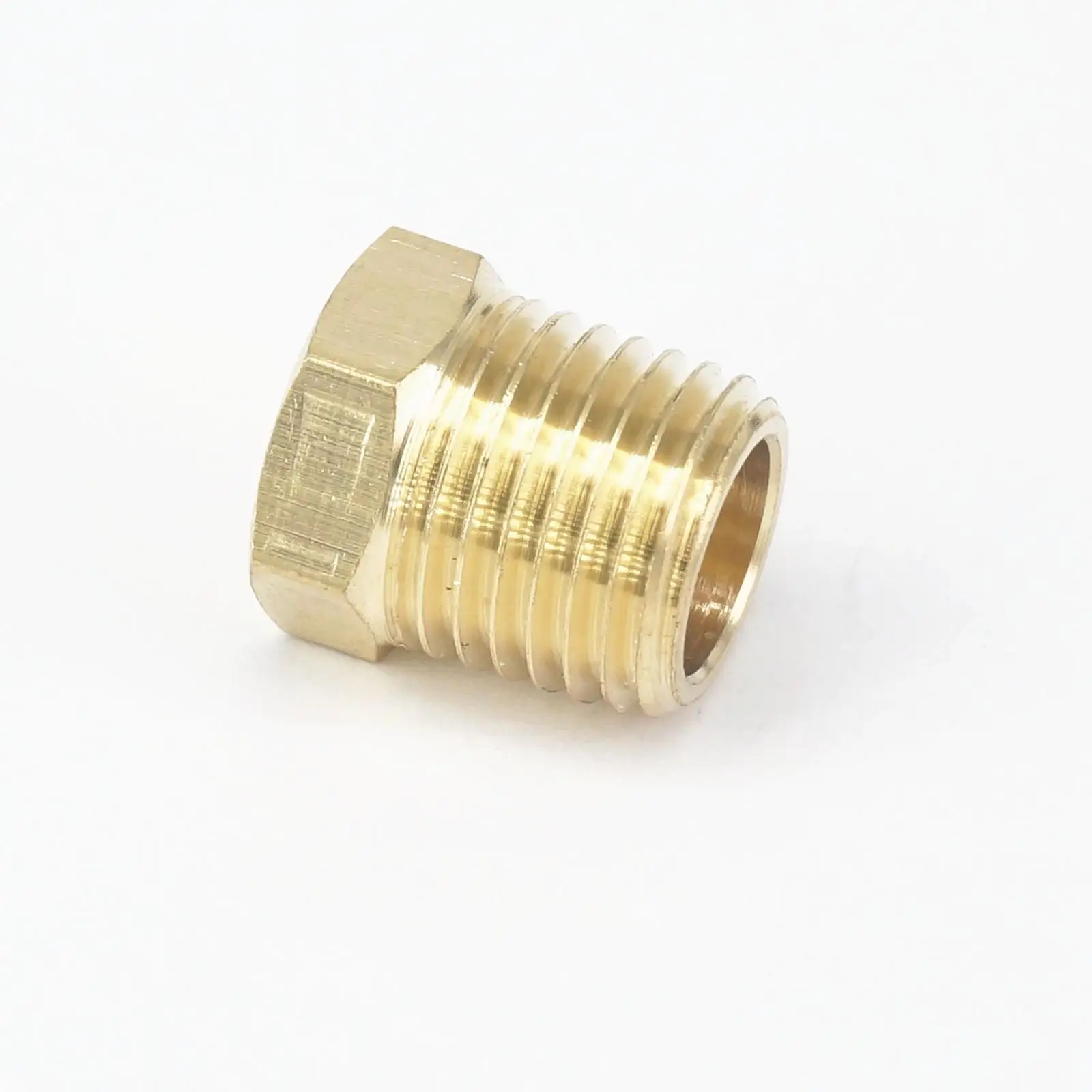 1/4 &quotNPT штекер с шестигранным наконечником латунный Соединительный соединитель