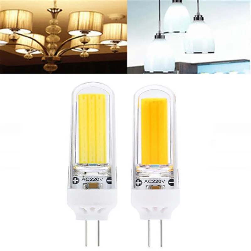 CLAITE затемняемый G4 3 Вт COB2609 теплый белый чистый LED кукурузная лампа AC220V 360 градусов