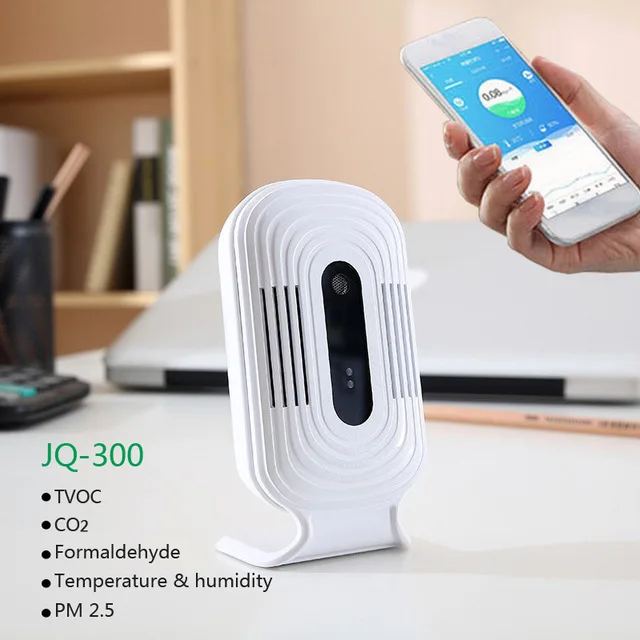 JQ 300 цифровая камера с Wi Fi для CO2 PM2.5 нсно формальдегида детектор газа измеритель