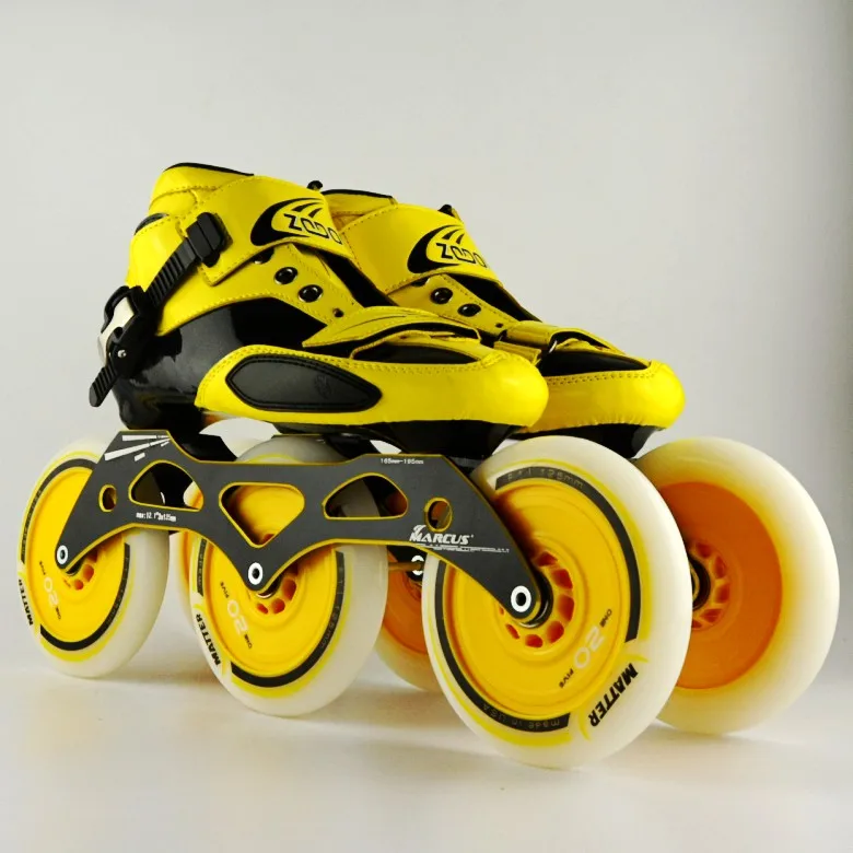 ZODOR powerslide Встроенные коньки из стекловолокна профессиональные соревновательные