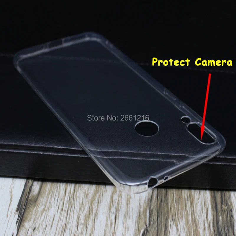 For Huawei Honor 8C 6.26&quot Ultra Thin Soft TPU Silicon Gel Transparent Camera Protect Case Back Cover | Мобильные телефоны и