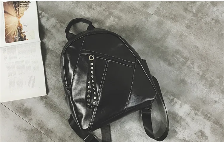 2018 Новый женский из мягкой кожи Мини рюкзаки студентов школьные для женщин Мода