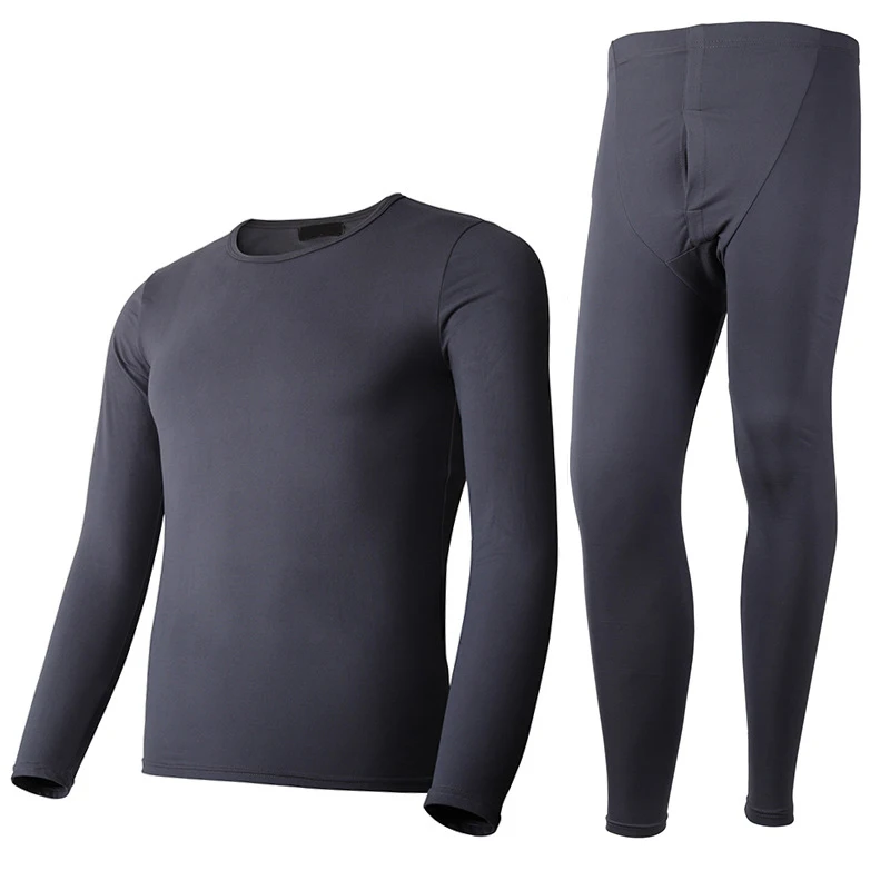 Мужская Женская одежда тонкое термобелье пижамная ночная рубашка блузка + брюки 2