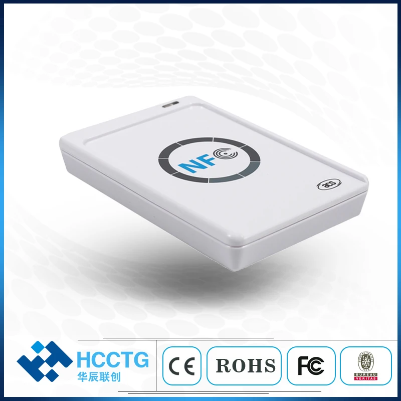 CCID стандарт ACR122U USB NFC RFID смарт кардридер записывающее устройство с бесплатными 5pcs