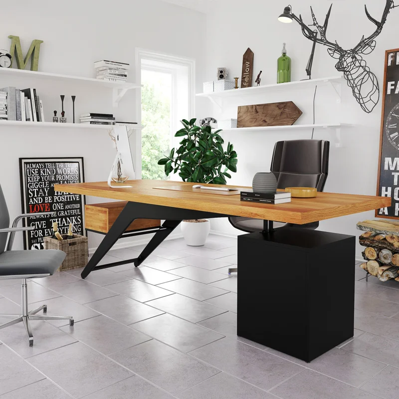 Новый домашний развлекательный центр computadora de escritorio bilgisayar masasi деревянный muebles
