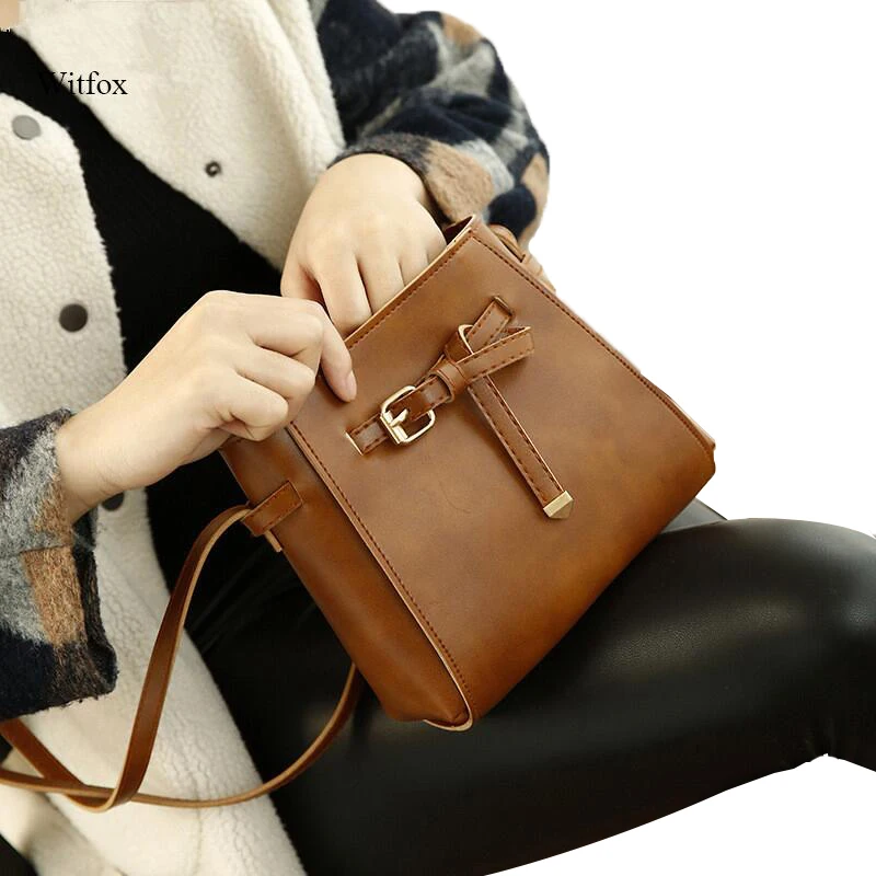 Женские сумки через плечо винтажные Дизайнерские Сумки из искусственной кожи