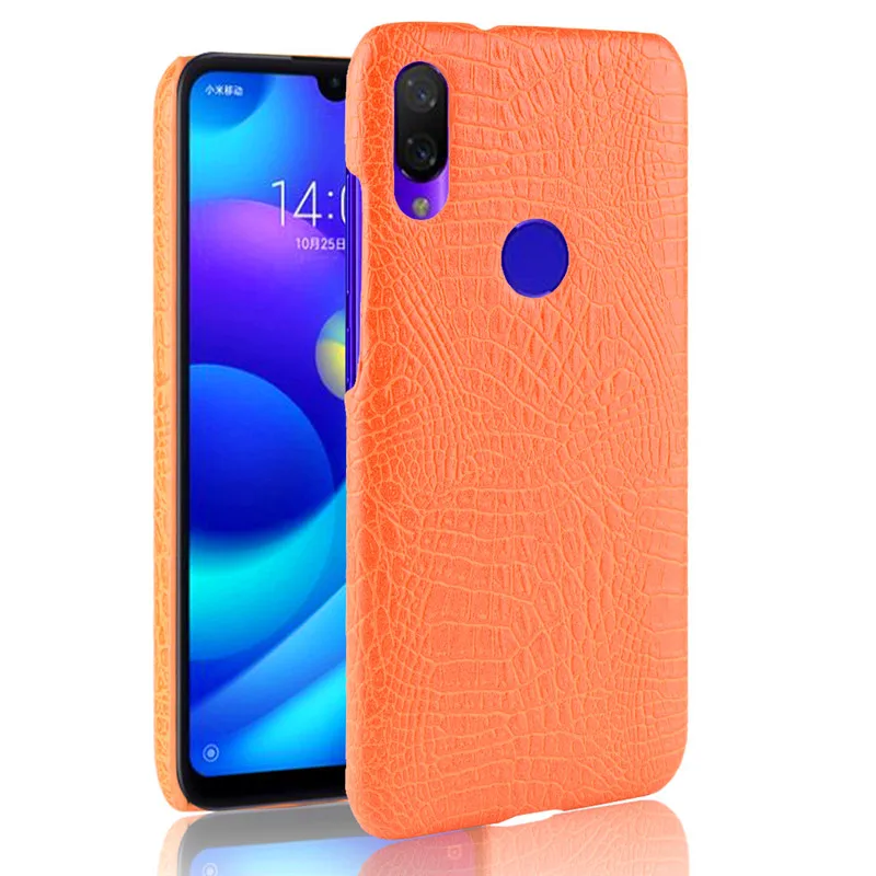 Чехол Xiaomi Mi Play Crocodile Grain из высококачественного поликарбоната для защиты телефона MiPlay.