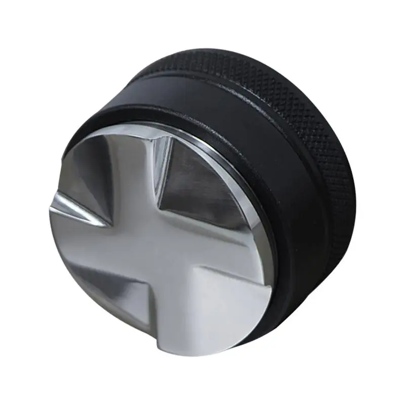 

Stainless Steel Coffee Distributor Leveler Tool 58mm Powder Press Hammer Height Adjustable