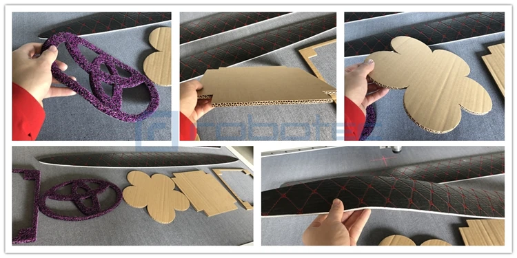 Высокоскоростной Осциллирующий нож машина для резки картонных коробок с ножом