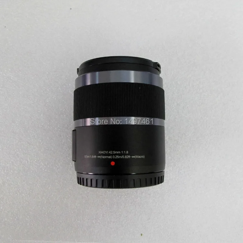 Черный Новый 42 5 мм F1.8 фиксированный объектив для YI M1 Panasonic GF6 GF7 GF8 GF9 GF10 GX85 G80 G85 G5 G6 G7