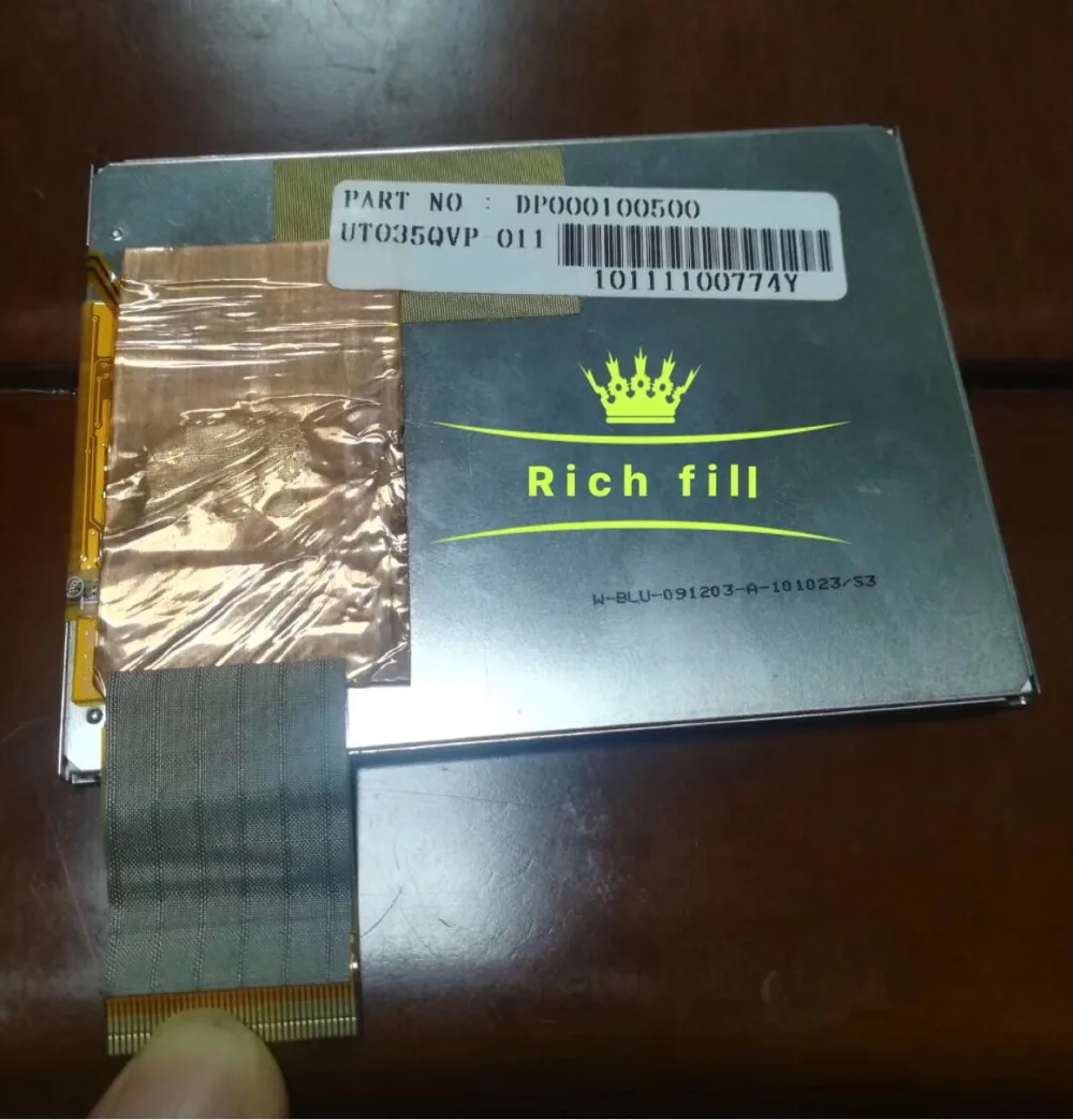 Протестировано ОК! Оригинальный 3 5 дюймовый UT035QVP 011 001/011 ЖК экран с сенсорным