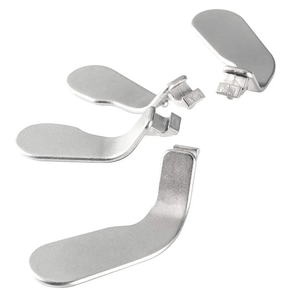 4 шт. Металлические Лопасти из нержавеющей стали триггер для волос замки на