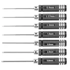 Белая стальная Шестигранная отвертка Набор инструментов Ремонтный инструмент ручные инструменты отвертка для вертолета самолета автомобиля игрушки модели ручные инструменты