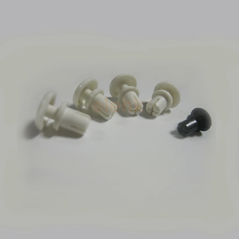 Черный/белый цвет 50 шт R3045 круглые заклепки nylon66 | Обустройство дома