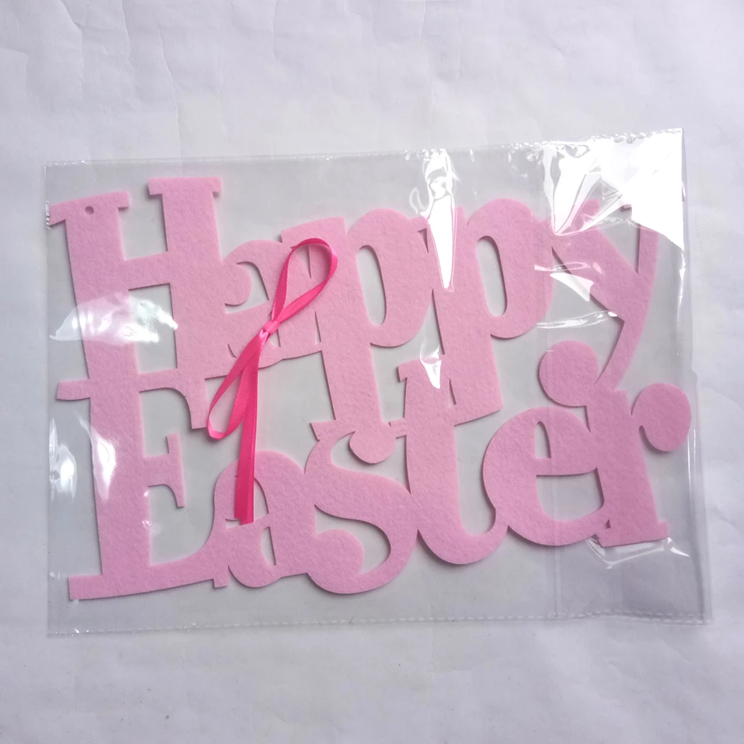 Пасхальное подвесное украшение войлочная надпись висячий знак Настенное