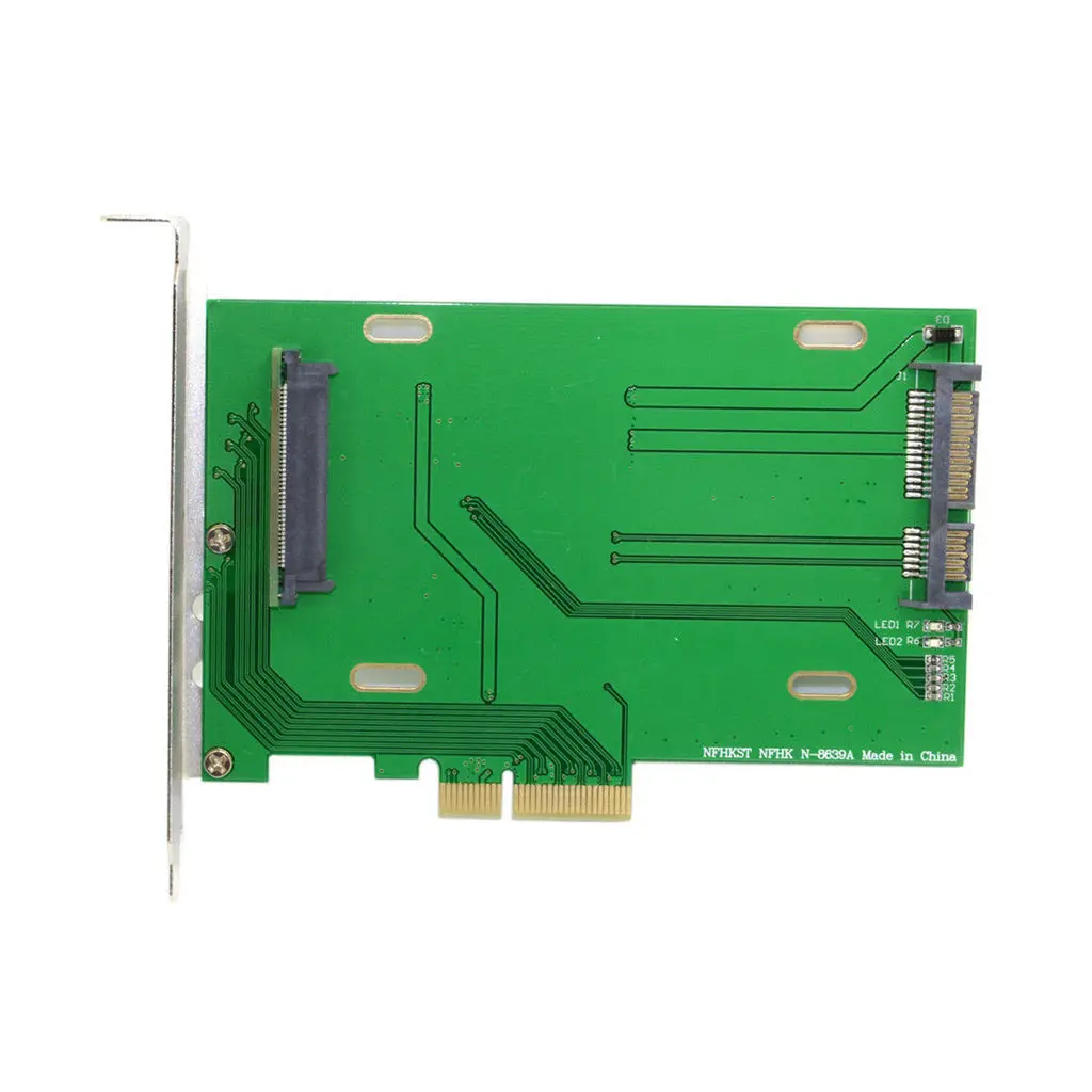 Pci E 3 0X4 в U.2 комплект Sff 8639 карта адаптера для материнской платы Intel 750 Nvme Pcie