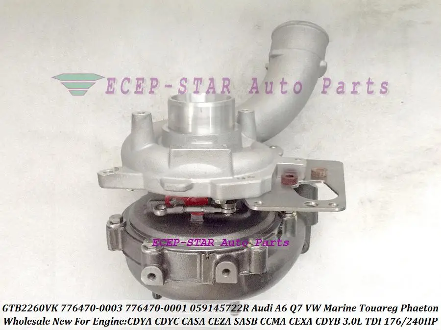 GTB2260VK 776470 5003S 5001S турбо для Audi A6 Q7 VW судовой Touareg Phaeton 07 SASB CDYA CDYC CASA CEZA 3.0L TDI|turbo turbo