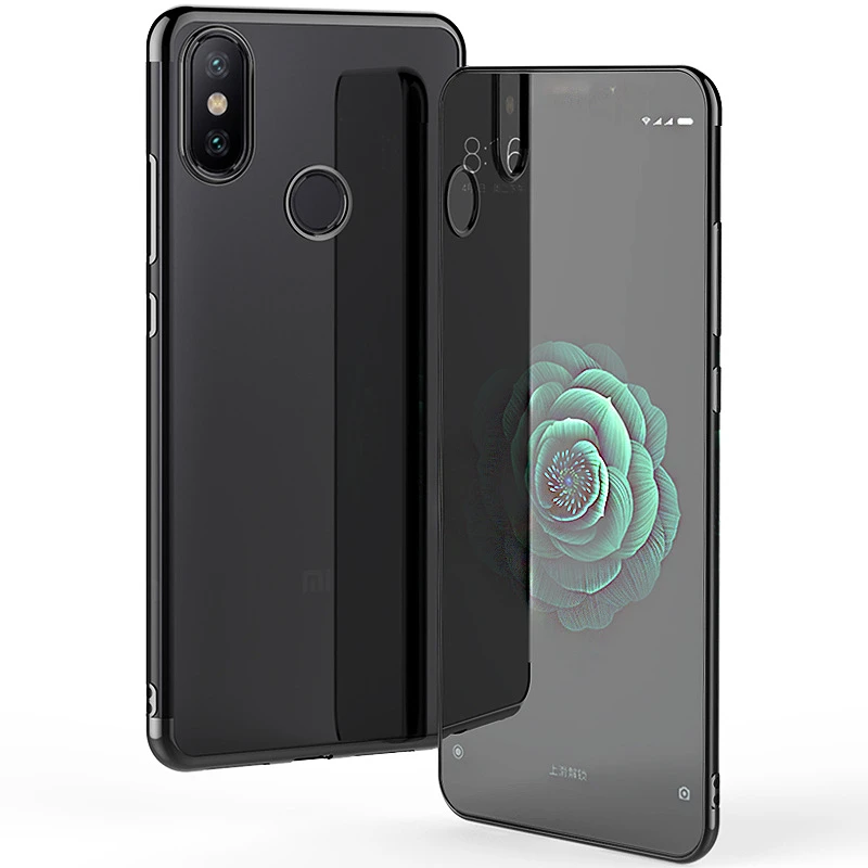 Ударопрочный прозрачный чехол из ТПУ для телефона Xiaomi Mi A1 A2 Lite Mix2S 8SE легкий Чехол