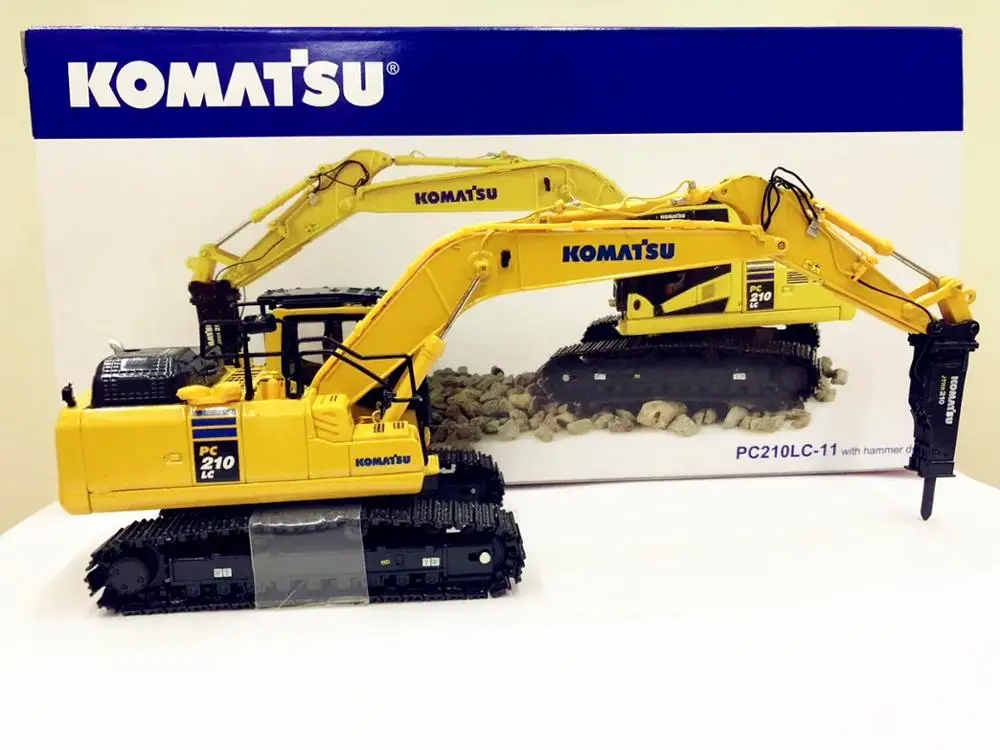 Универсальный хобби 1/50 весы Komatsu PC210LC-11 при сверлении литой экскаватор модели UH8140